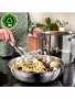 Lagostina, Wok in acciaio inox 18/10 Orchestra �26 cm (anche per induzione)